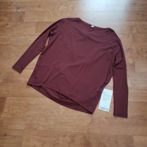 NWT Lululemon Back In Action LS Rulu Savannah 2